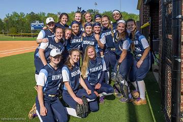 Softball vs Byrnes Senior 14